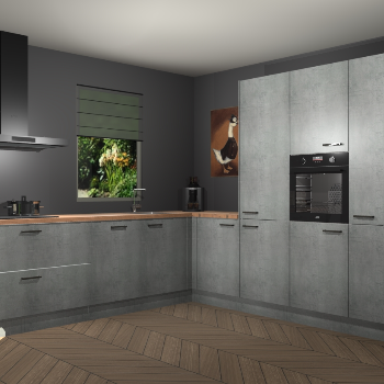 Beton Parelgrijs keuken Laos 81734