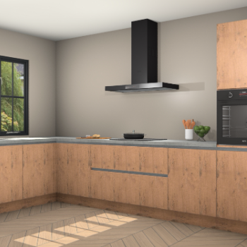 Astoria eiken greeploze keuken Tychy 82172