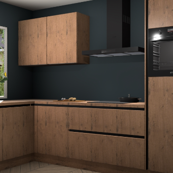 Astoria Eiken greeploze keuken Limonos 80108