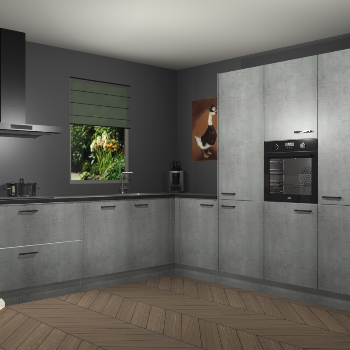 Beton Parelgrijs keuken Laos 81771