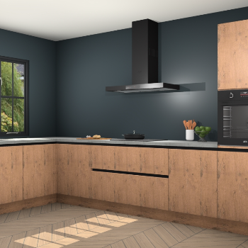 Astoria eiken greeploze keuken Tychy 82175