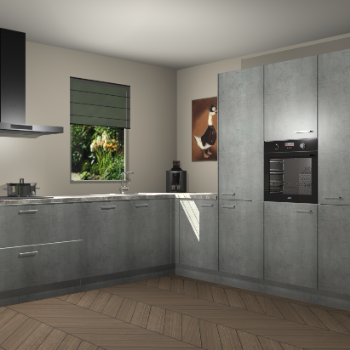 Beton Parelgrijs keuken Laos 81774