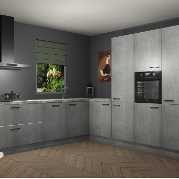 Beton Parelgrijs keuken Laos 81777