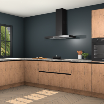 Astoria eiken greeploze keuken Tychy 82209