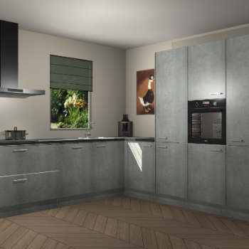 Beton Parelgrijs keuken Laos 81786