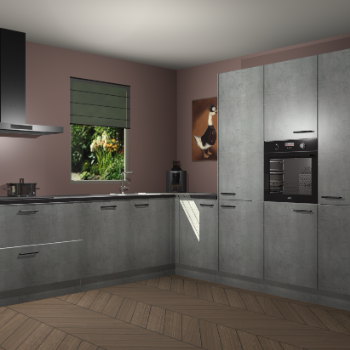 Beton Parelgrijs keuken Laos 81788