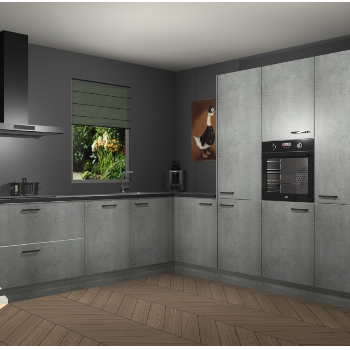 Beton Parelgrijs keuken Laos 81789