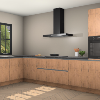 Astoria eiken greeploze keuken Tychy 82247