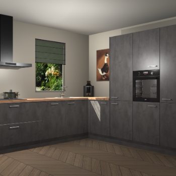 Beton Antraciet keuken Laos 81833