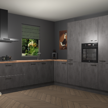 Beton Antraciet keuken Laos 81836