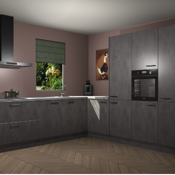 Beton Antraciet keuken Laos 81859