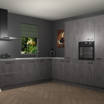 Beton Antraciet keuken Laos 81860