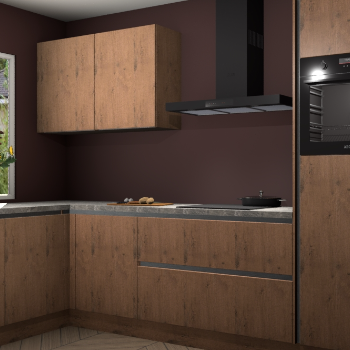 Astoria Eiken greeploze keuken Limonos 80173