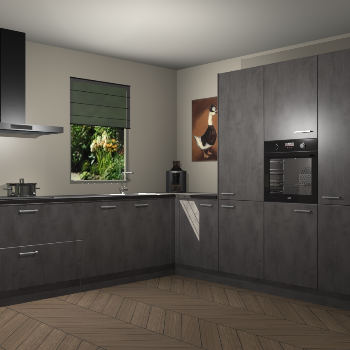 Beton Antraciet keuken Laos 81863