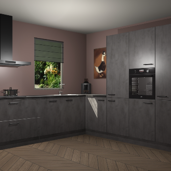 Beton Antraciet keuken Laos 81865