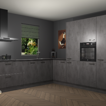 Beton Antraciet keuken Laos 81866