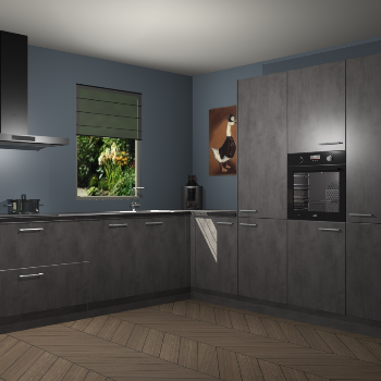 Beton Antraciet keuken Laos 81880