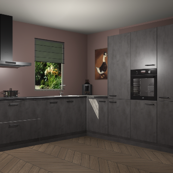 Beton Antraciet keuken Laos 81883