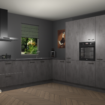 Beton Antraciet keuken Laos 81884