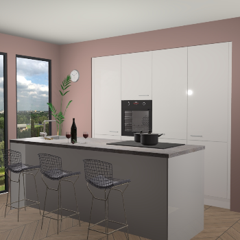 Zijdegrijs keuken Rusiec 69453