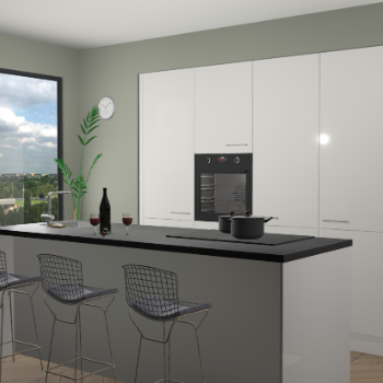 Zijdegrijs keuken Rusiec 69830