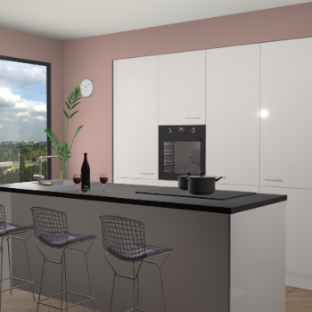 Zijdegrijs keuken Rusiec 69459