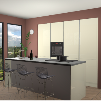 Magnolia greeploze keuken Rusiec 70565