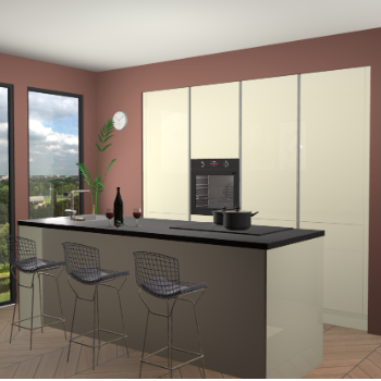 Magnolia greeploze keuken Rusiec 70612