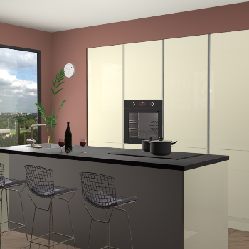 Magnolia greeploze keuken Rusiec 70645