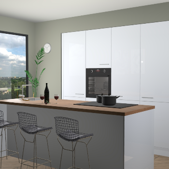 Sneeuwwit keuken Rusiec 66629