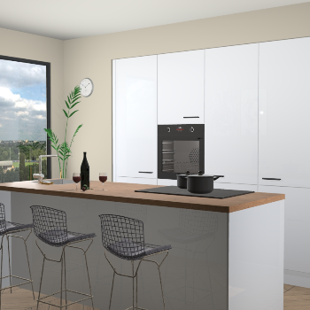 Sneeuwwit keuken Rusiec 66637