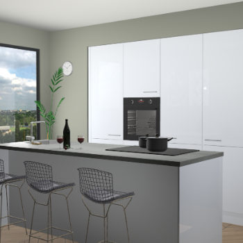 Sneeuwwit keuken Rusiec 66682