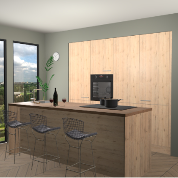 Madera natuur keuken Rusiec 62718