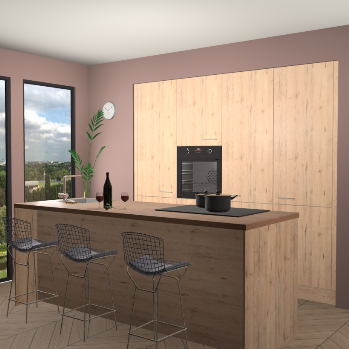 Madera natuur keuken Rusiec 62723