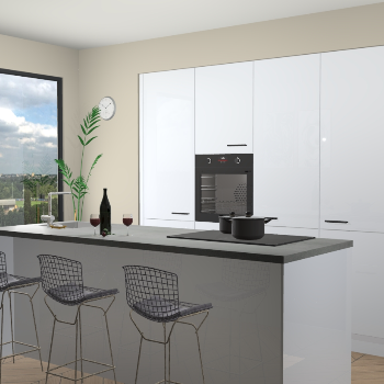 Sneeuwwit keuken Rusiec 66687