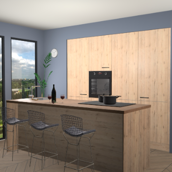 Madera natuur keuken Rusiec 62736