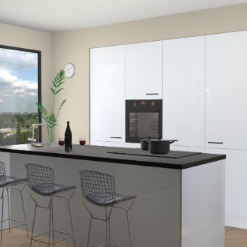 Sneeuwwit keuken Rusiec 66697