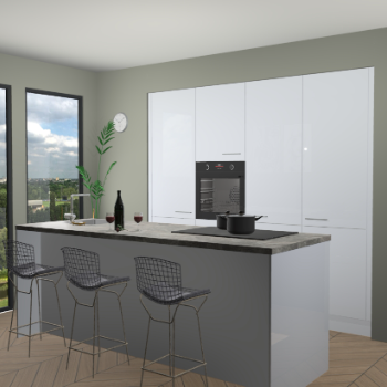 Sneeuwwit keuken Rusiec 66700