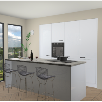 Sneeuwwit keuken Rusiec 66703