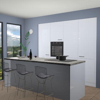 Sneeuwwit keuken Rusiec 66704