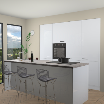 Sneeuwwit keuken Rusiec 67479