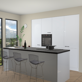 Sneeuwwit keuken Rusiec 67485