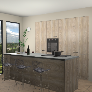 Cantaro eiken keuken Rusiec 61718