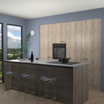 Cantaro eiken keuken Rusiec 61719