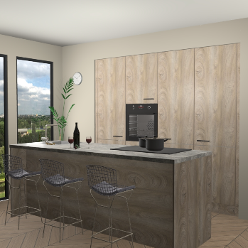 Cantaro eiken keuken Rusiec 61925