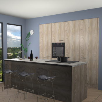 Cantaro eiken keuken Rusiec 61926