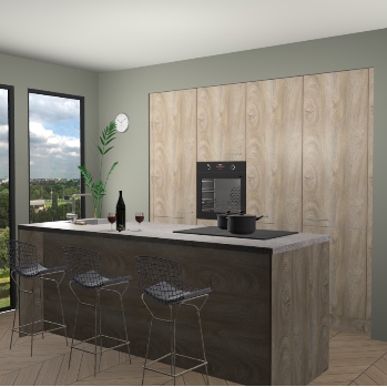 Cantaro eiken keuken Rusiec 61929