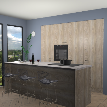 Cantaro eiken keuken Rusiec 61940