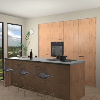 Astoria eiken keuken Rusiec 64040