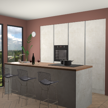 Beton opal greeploze keuken Rusiec 71934